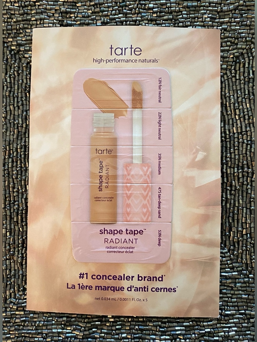 4️⃣ FOR 💲1️⃣5️⃣ TARTE Shape Tape Radiant Concealer